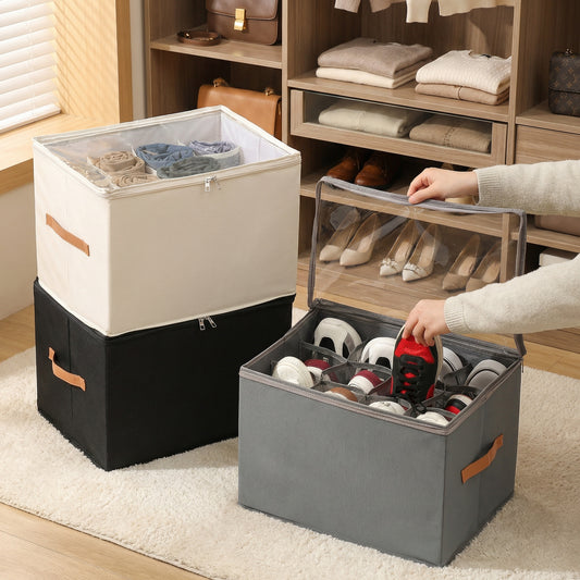 Mehrfach-Schuhorganizer – Groß, faltbar, mit Griff